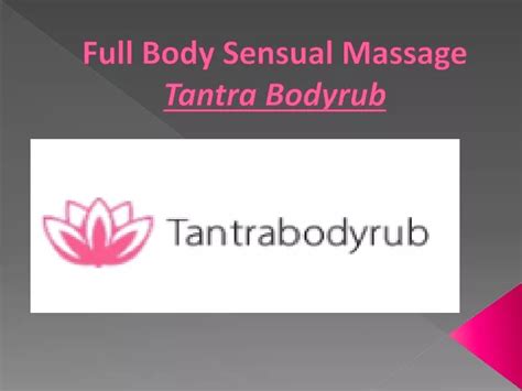 Full Body Sensual Massage Erotic massage Gambettola
